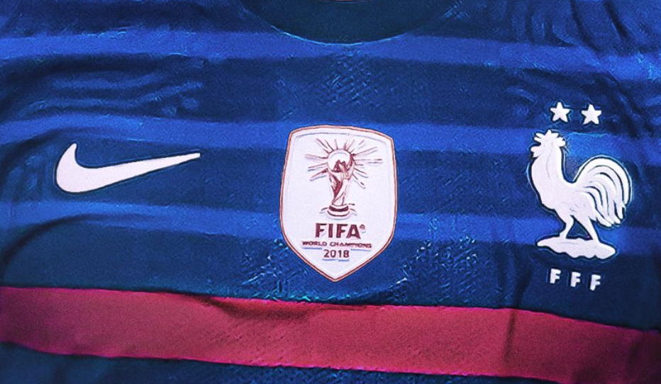 Maillot domicile de l'équipe de France de football