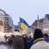 Lyon : plusieurs centaines de personnes à Bellecour en soutien à l’Ukraine