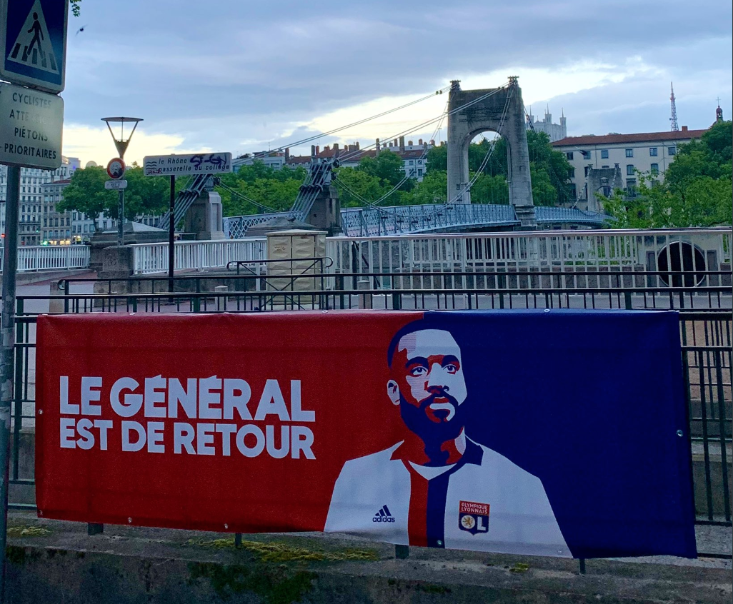 Retour d'Alexandre Lacazette © Twitter @OL