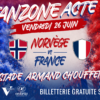 France–Norvège : suivez la rencontre en direct dans la fan zone du FCVB